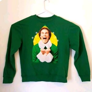 Elf Will Ferrell Ugly Christmas Sweater 2XL Mens